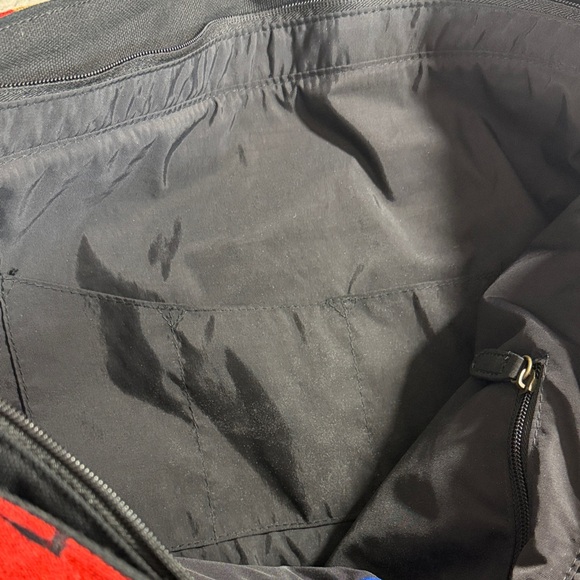 Pendleton Southwest Native American Patterned Large Zippered Wool Tote Bag - Picture 8 of 14